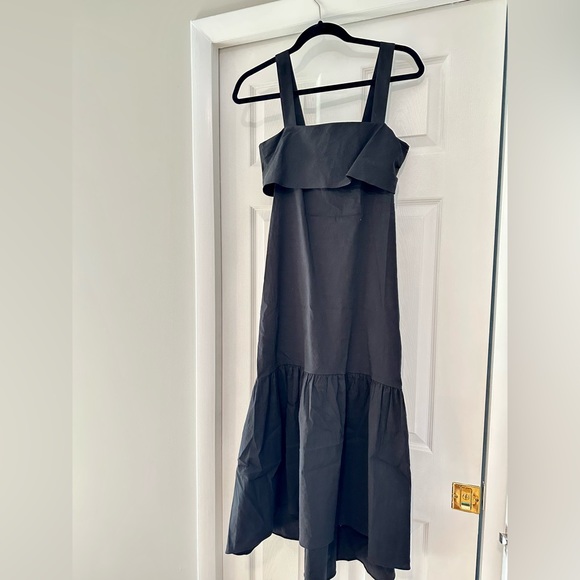Theory midi maxi dress in black new without tag - Picture 2 of 7